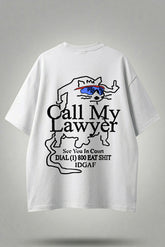 Call My Lawyer Boxy Fit T-shirt
