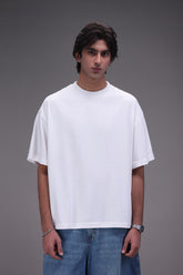 boxy fit t shirt front male model Pakistan oversized