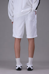 Motorsport Tech Shorts White