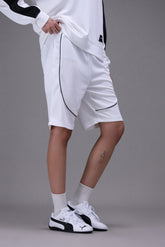 Motorsport Tech Shorts White