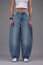 Super Barrel Fit Jeans - Structured Silhouette