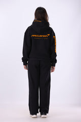 McLaren Legacy Black Oversized Hoodie