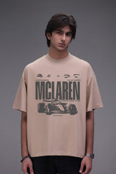 Team Papaya Mclaren Boxy Fit T-shirt
