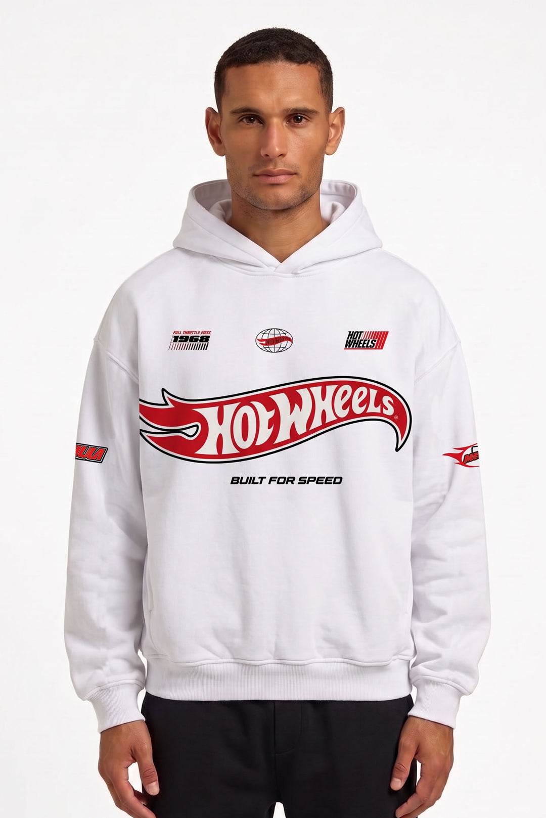 Hot wheels white Hoodie