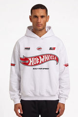 Hot wheels white Hoodie