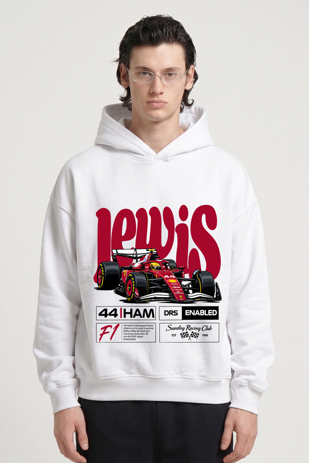44 HAMILTON F1 Hoodie