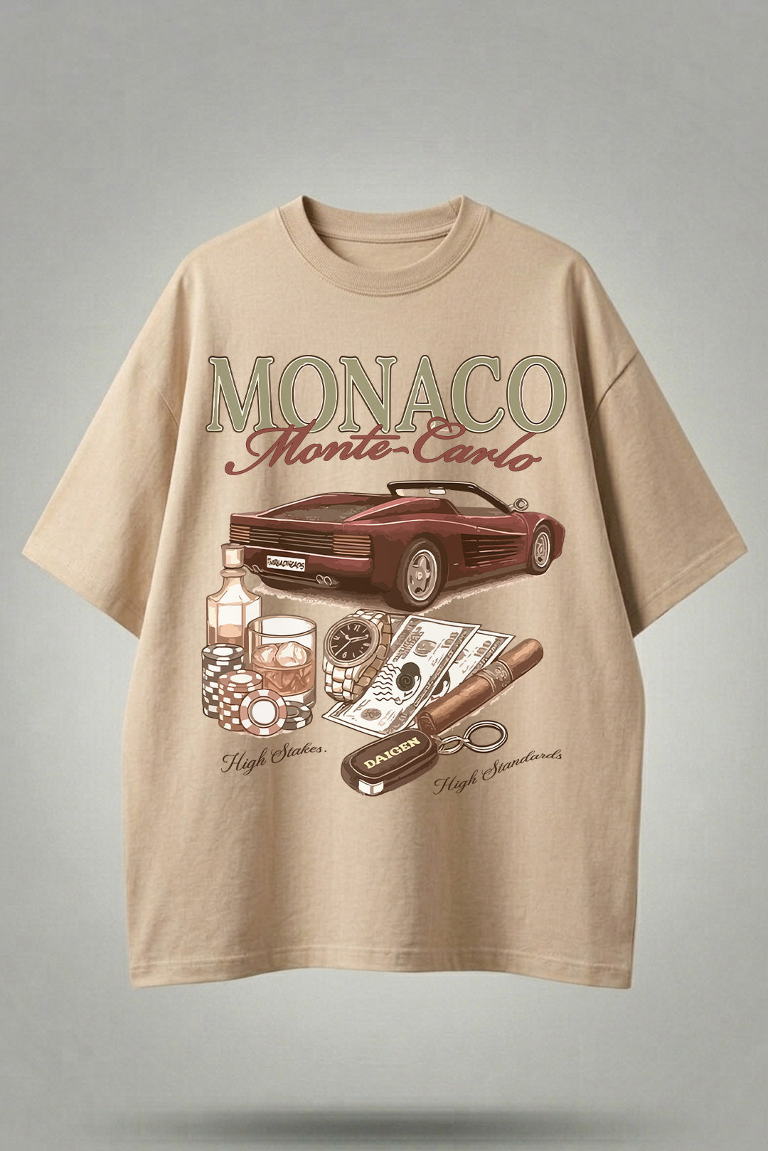Monaco Monte Carlo Boxy Fit T-shirt