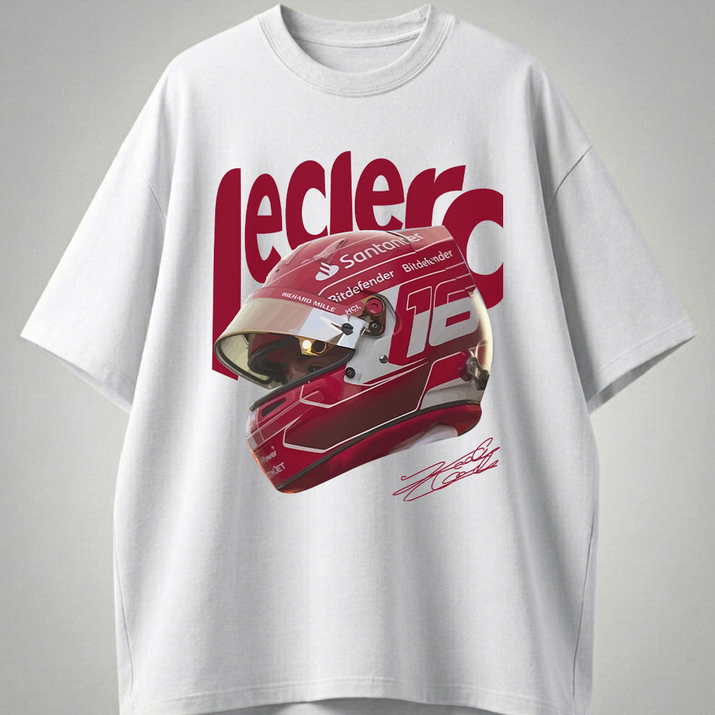 Daigen Charles Leclerc Boxy Fit T-Shirt Pakistan | Oversized Tee – Daigen & Co.