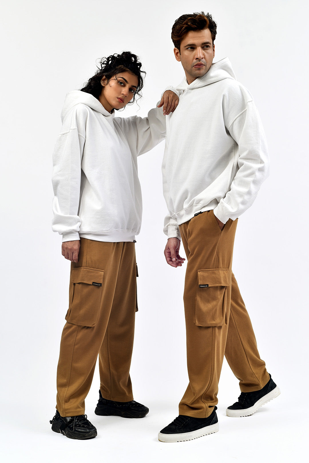 Daigen Khaki Interlock Cargo Trouser – Daigen & Co.