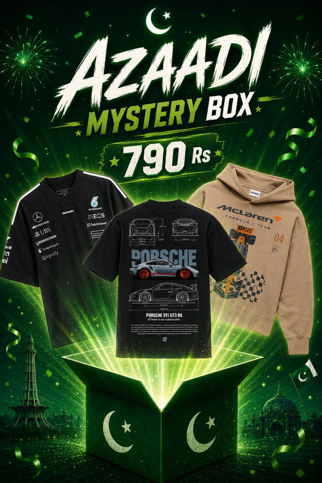 Azaadi Mystery Box 790 Rs