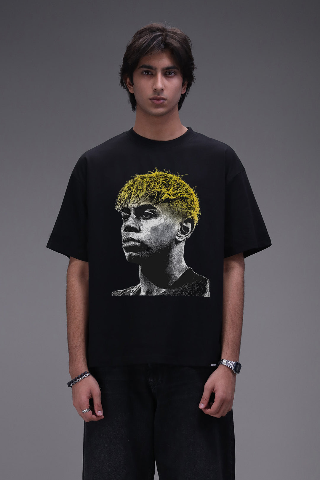 Blonde Lamine Boxy Fit T-shirt