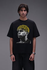Blonde Lamine Boxy Fit T-shirt