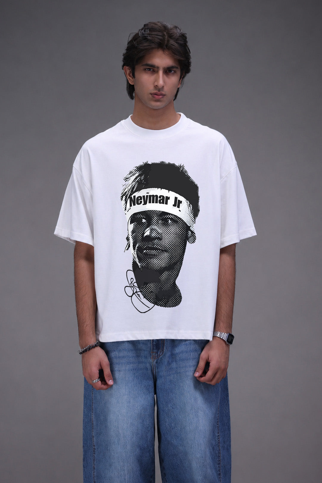 Vintage Neymar  Boxy Fit T-shirt