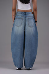Super Barrel Fit Jeans - Structured Silhouette