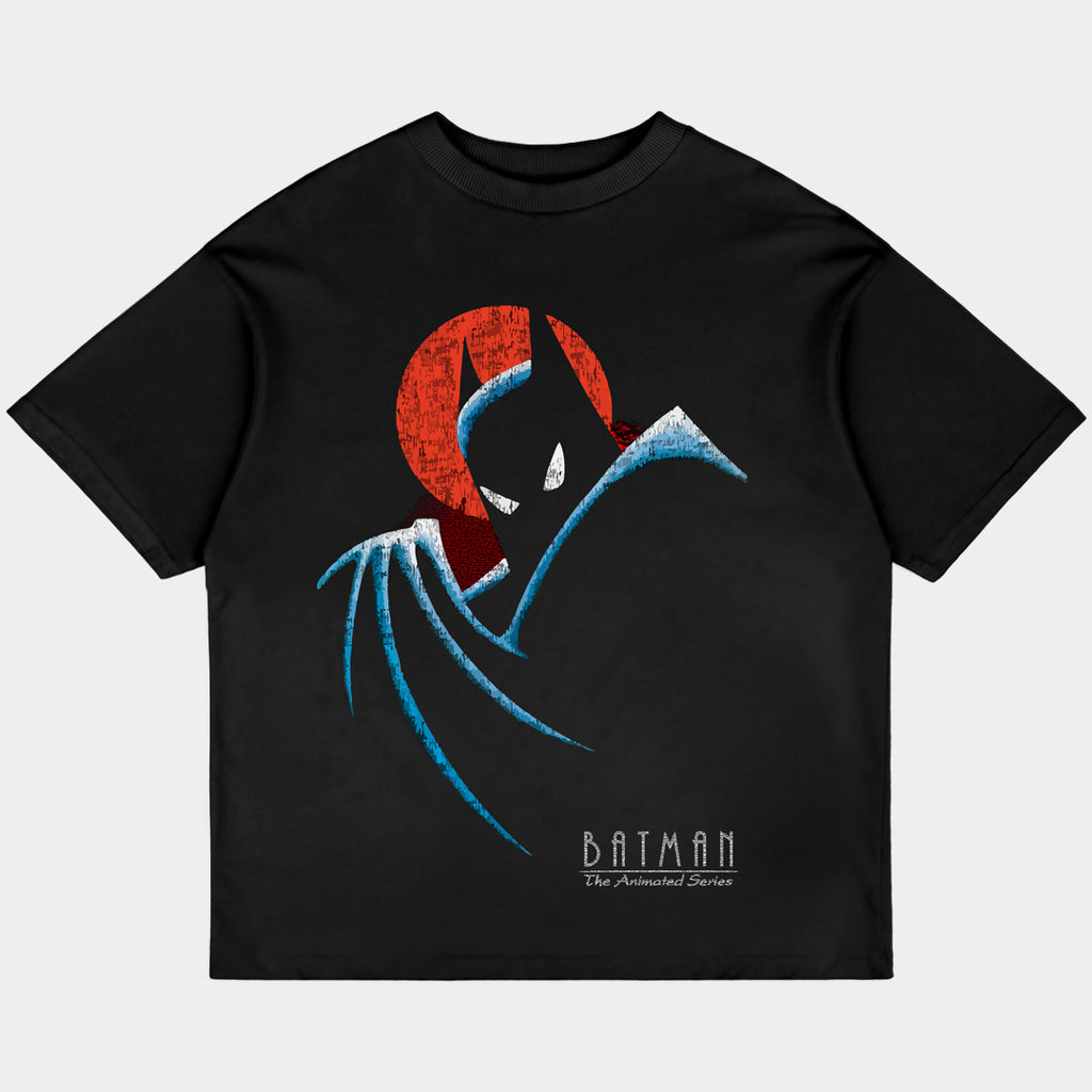 Batman Animated Series Oversized Black Tee – Daigen & Co.