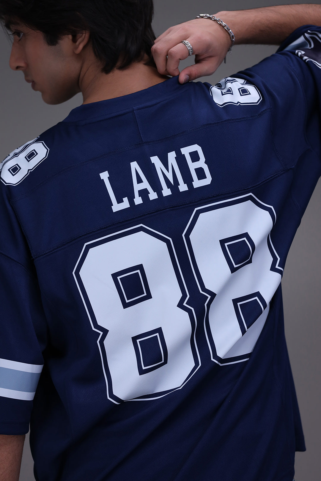 Dallas Cowboys jersey back number 88 male model