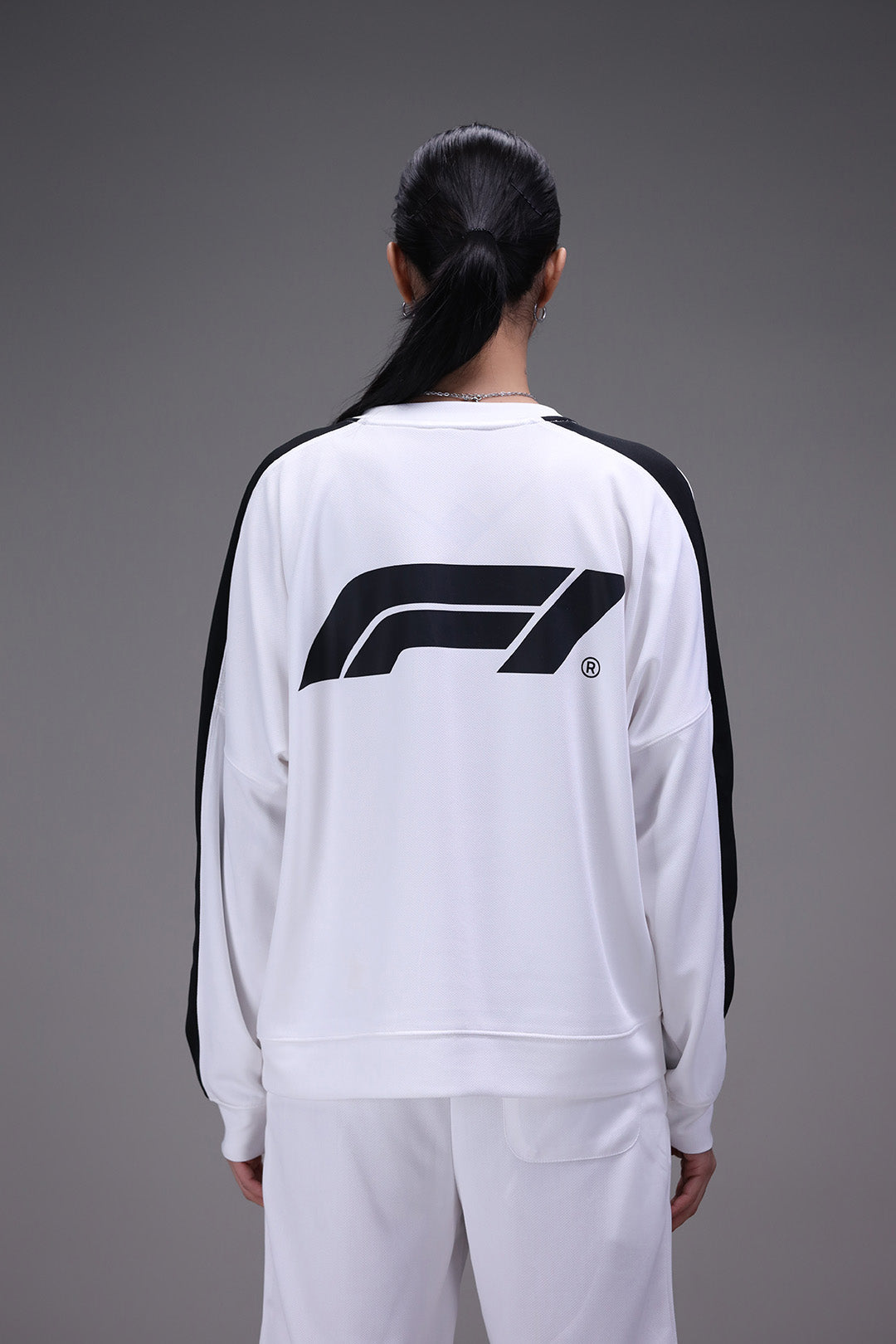 full sleeve F1 jersey front female model Pakistan