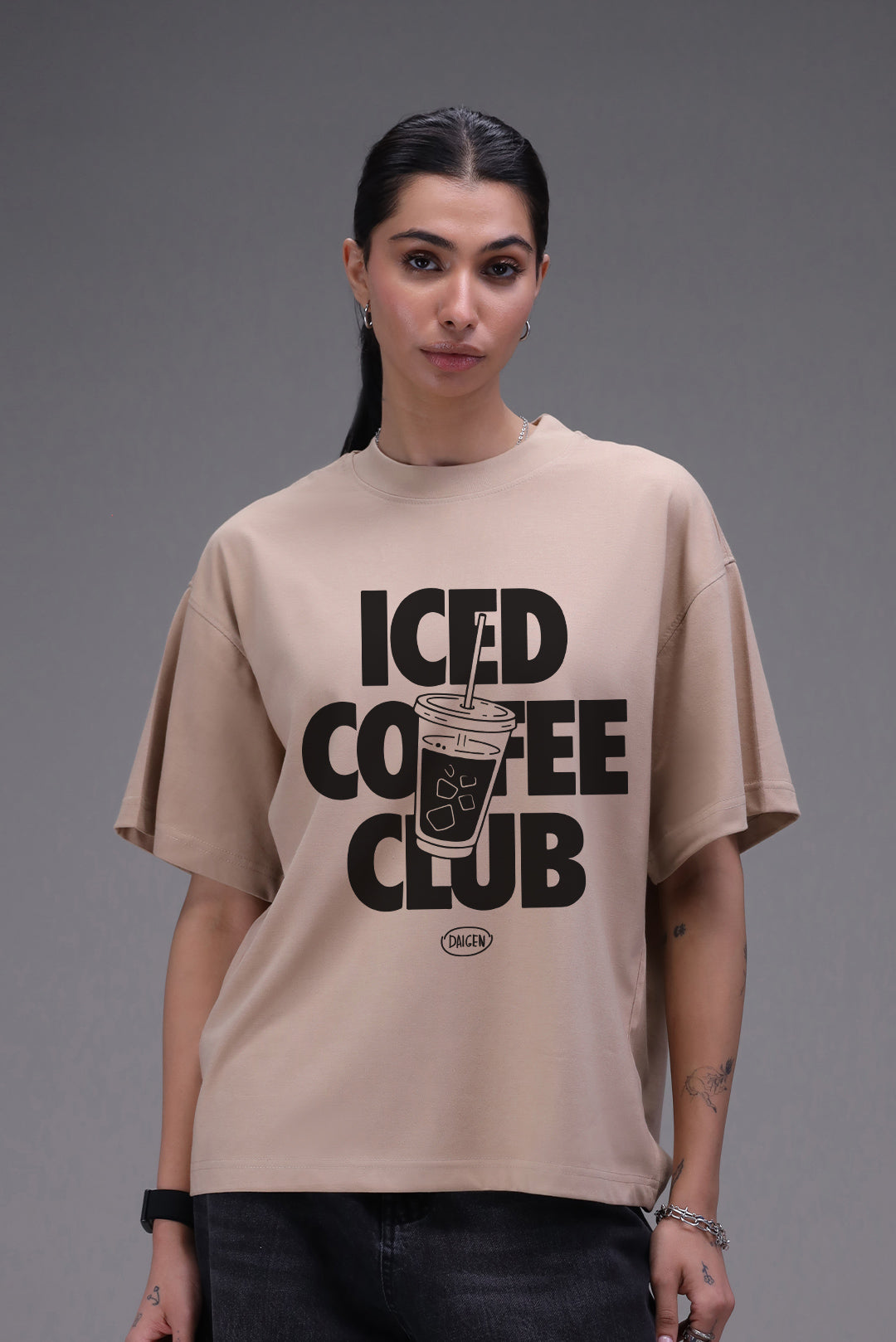 Iced Coffee Boxy Fit T-shirt