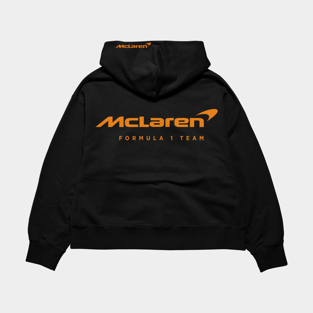 McLaren Legacy Black Oversized Hoodie