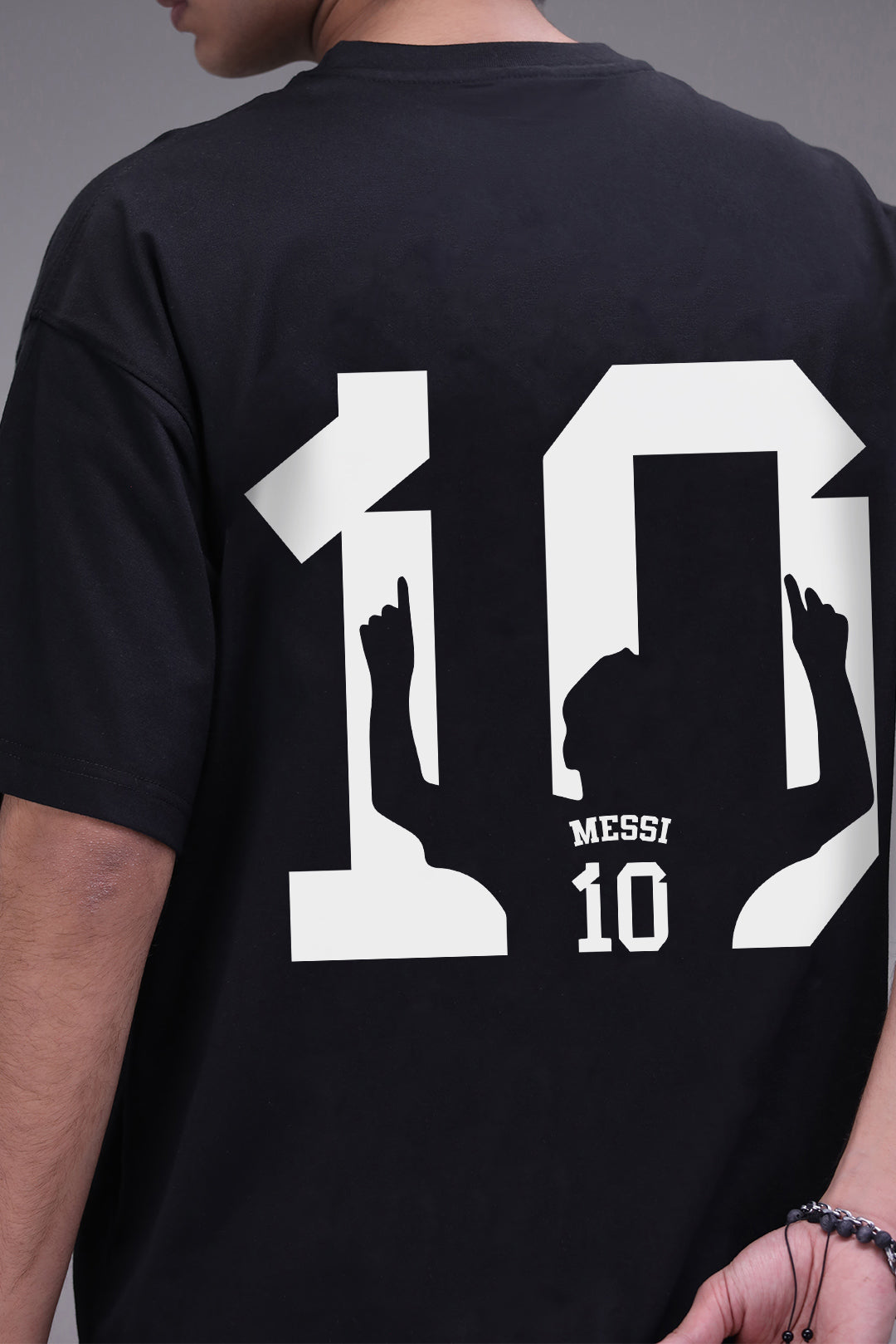 Daigen Messi Boxy Fit T-Shirt Pakistan | Oversized Graphic Tee | World Cup ...