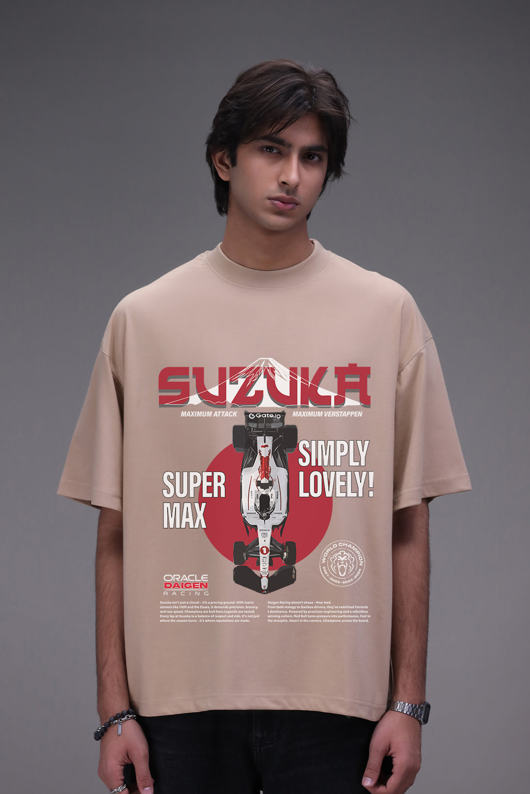 Suzuka Boxy Fit T-shirt